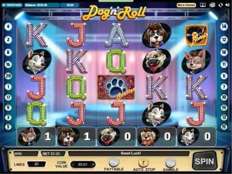 where to find the dog and roll slot game