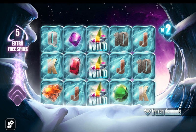 why should you bet on frozen diamonds slots